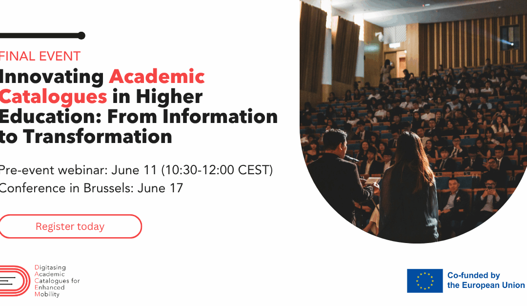 Innovating Academic Catalogues in Higher Education: DACEM final event