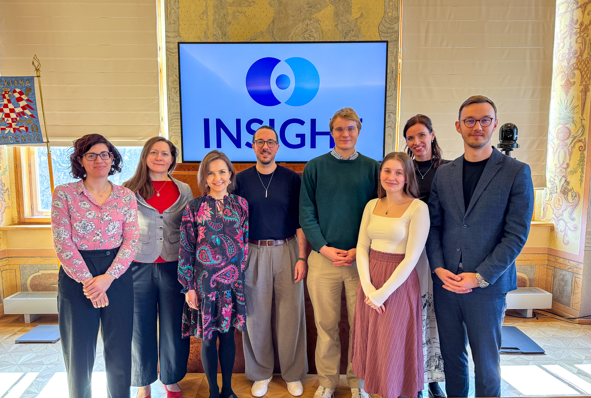 INSIGHT partners meet in Olomouc for first study visit
